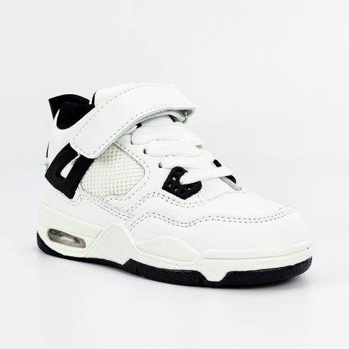 Adidasi Copii Sport Albi din Piele Ecologica 608-1